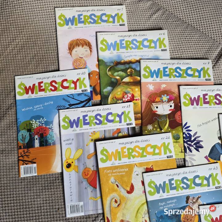 magazyn dzieci Świerszczyk z 2013 roku Kraków sprzedam