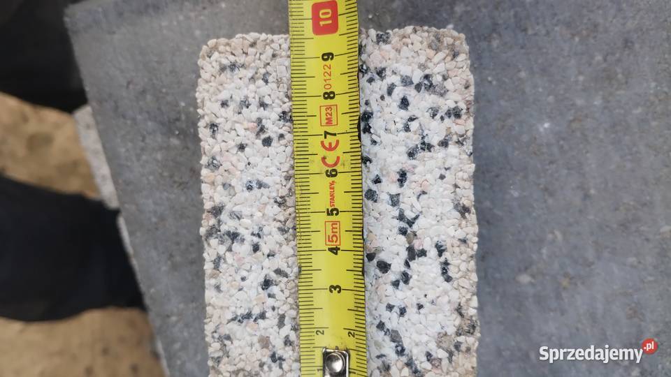 Kosta brukowa krawężniki palisada