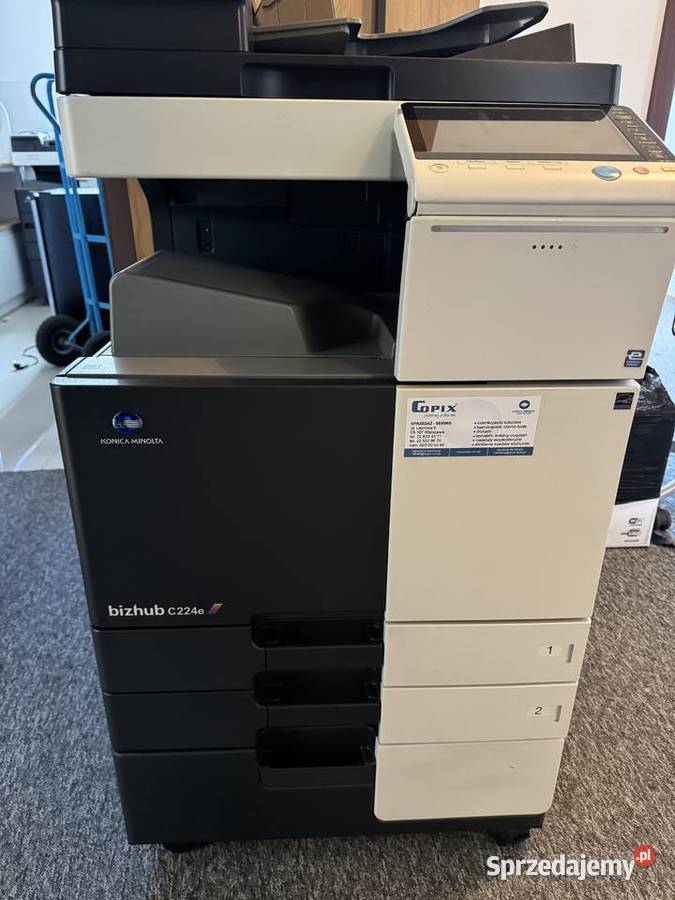 Syndyk sprzeda drukarkę Konica Minolta bizhub Warszawa sprzedam