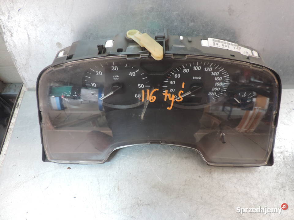 ZEGARY LICZNIK OPEL ZAFIRA A 20 DTI 24461749JB Rok produkcji 2004 Nowy Sącz