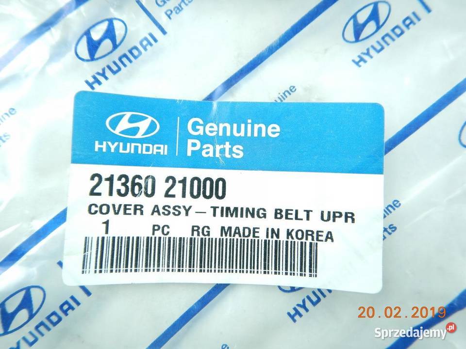 POKRYWA OSŁONA PASKA ROZRZĄDU HYUNDAI SCOUPE Z sprzedam