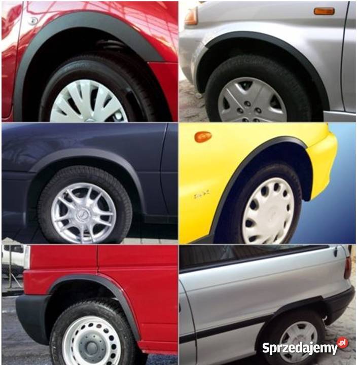 NISSAN KUBISTAR nakładki na błotnik kpl 4 sierpy Koszalin