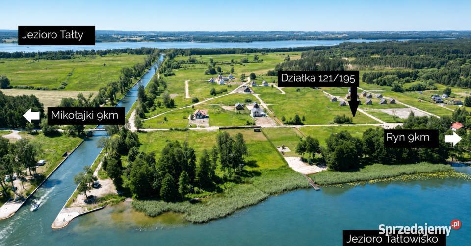 Druga linia zabudowy jeziora Dostęp do jeziora Sprzedaż Skorupki sprzedam