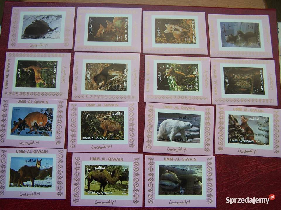 Umm Al Quiwain ZEA MNH Dzikie Zwierzęta 4 Tychy