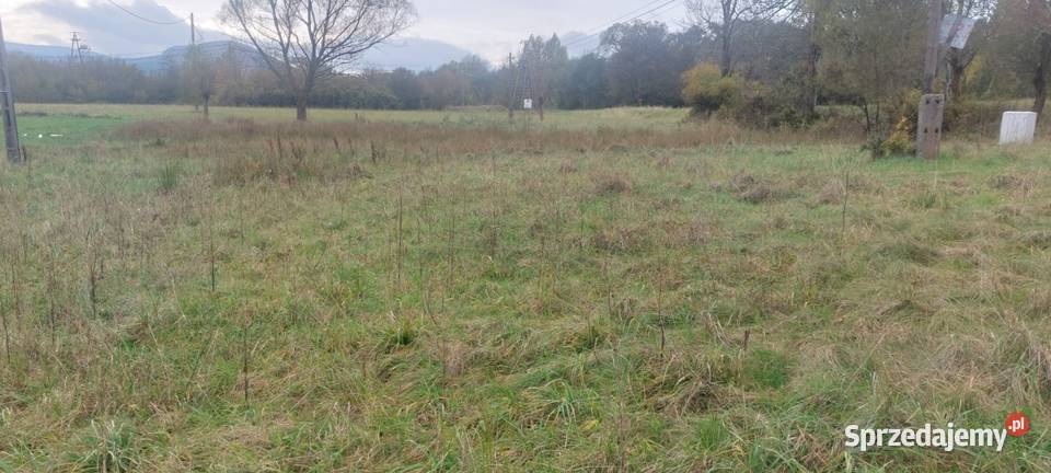Działka budowlana w Hańczowej małopolskie Hańczowa
