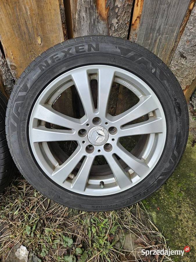 Felgi z oponami lato 2454517 5x112 Mercedes audi Samochodowe Prochowice