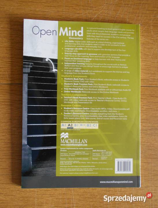 Open Mind elementary students book pack A2 lubelskie Parczew