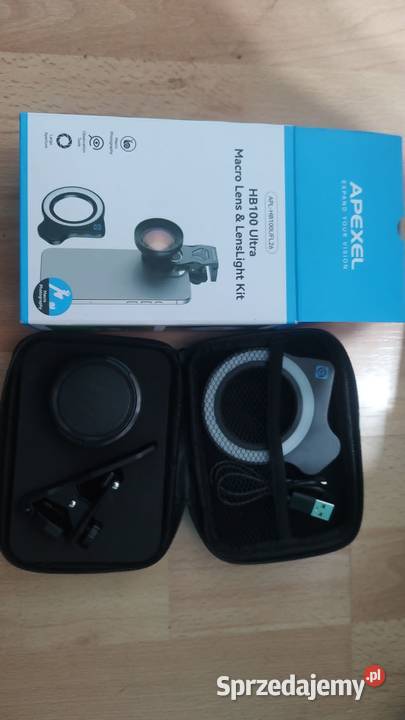 APEXEL HB100 Ultra HD obiektyw makro do telefonu Pozostałe wielkopolskie