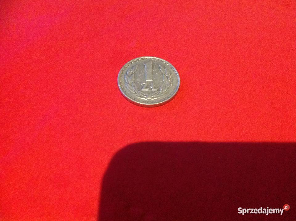 1 złoty z 1984 r czasy PRL Nowa Sól sprzedam