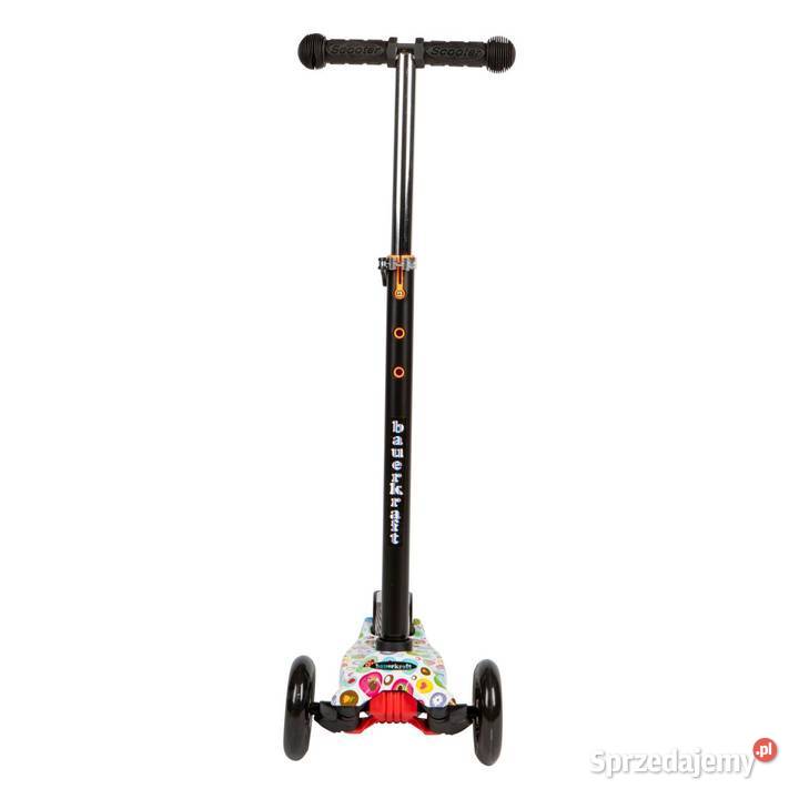 Kolorowa balansowa hulajnoga składana trójkołowa Rolki, wrotki i hulajnogi Poznań sprzedam