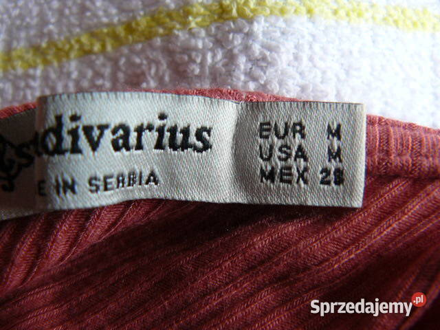 Bluzka z 1 rekawemna szyjeStradivariusM 13 zl