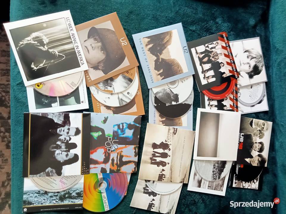 U2 pełna dyskografia box 22 płyty cd nowy folia Ząbki sprzedam