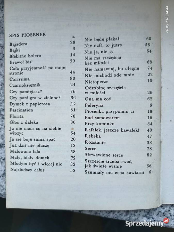 Rewia Przebojów zbiorki utworów znanych Wronki