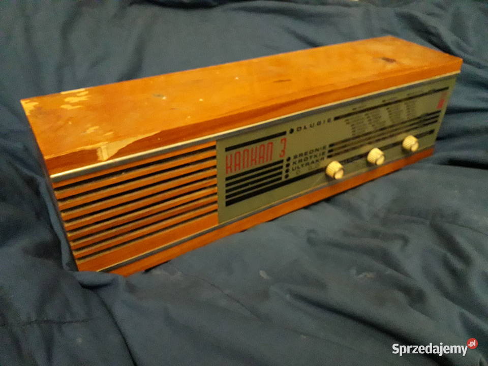 Lampowe radio KANKAN 3 gra mazowieckie Warszawa sprzedam