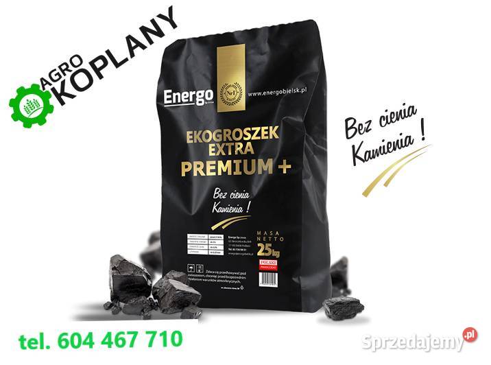 Węgiel ekogroszek extra premium +  2100/t  ENERGO
