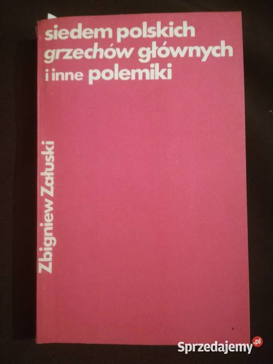 Zbigniew Załuski Siedem polskich grzechów Pozostałe dolnośląskie Wrocław
