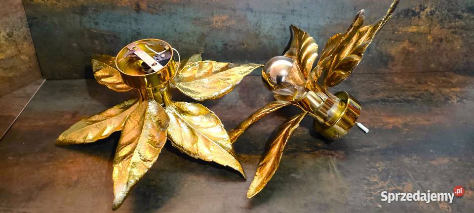Kinkiety mosiężne Willy Daro Massivevintage wielkopolskie Kalisz sprzedam