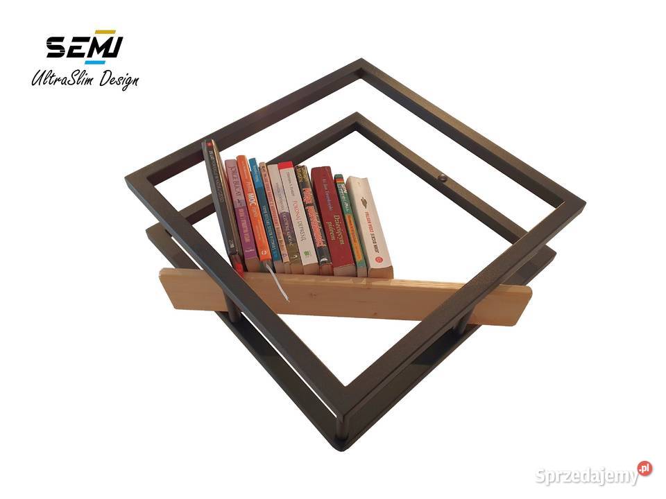 Półka ścienna na ścianę loft na książki 50cm Jeżowe