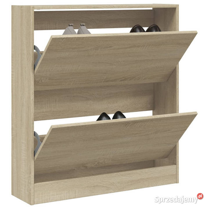 Szafka na buty dąb sonoma 80x21x875 WM839919 Szafki