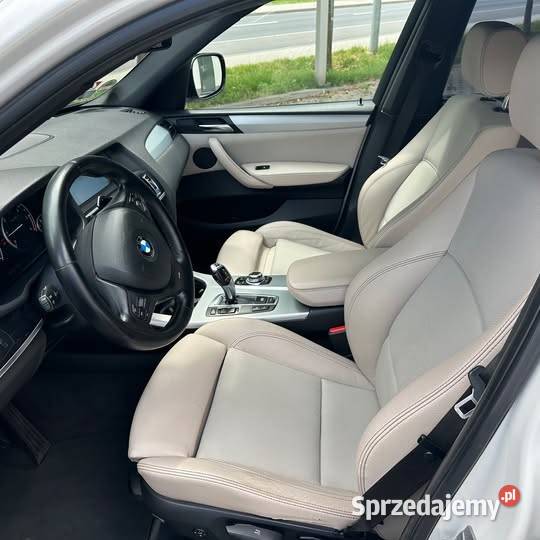 BMW X3 F25 xDrive20d M Pakiet HUD Jasna skóra 51 diesel