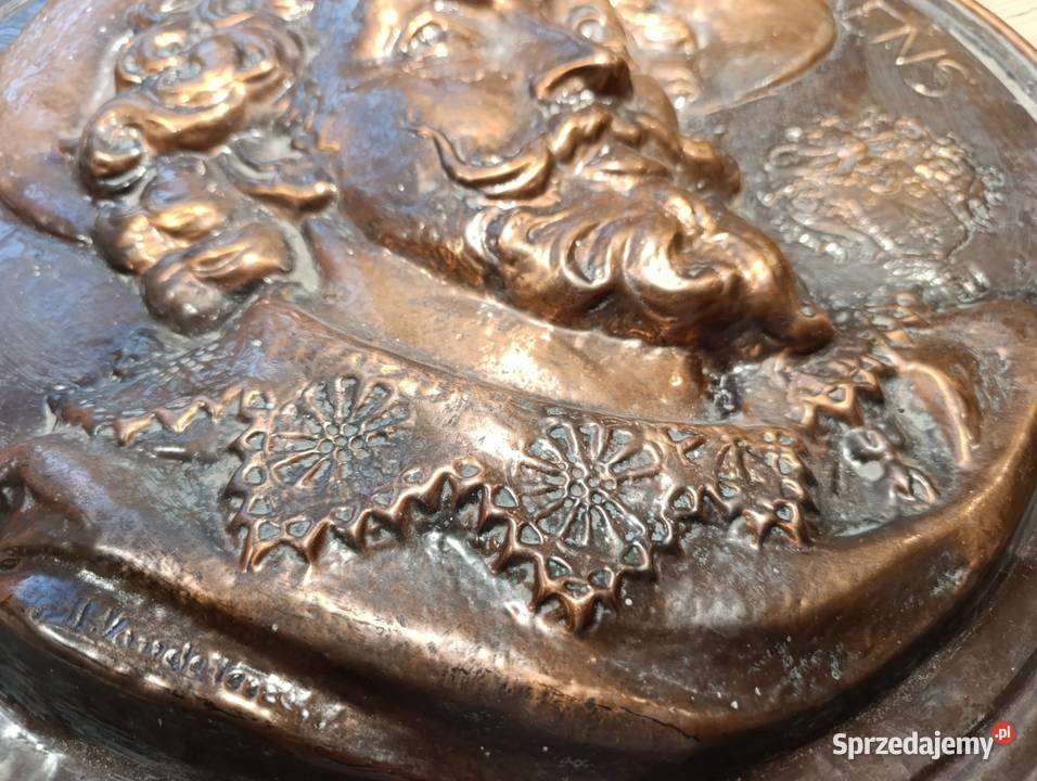 Petera Paul Rubens Petrus Płaskorzeźba z miedzi Poznań