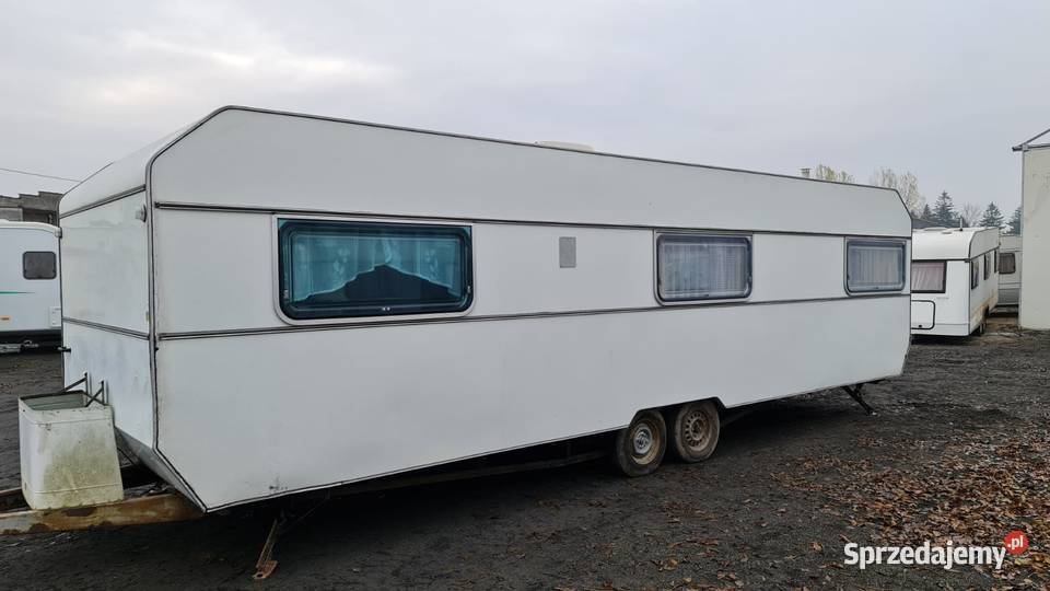 Przyczepa Kempingowa 8m x 245m KEMPINGOWE VAT marża Piotrków Kujawski