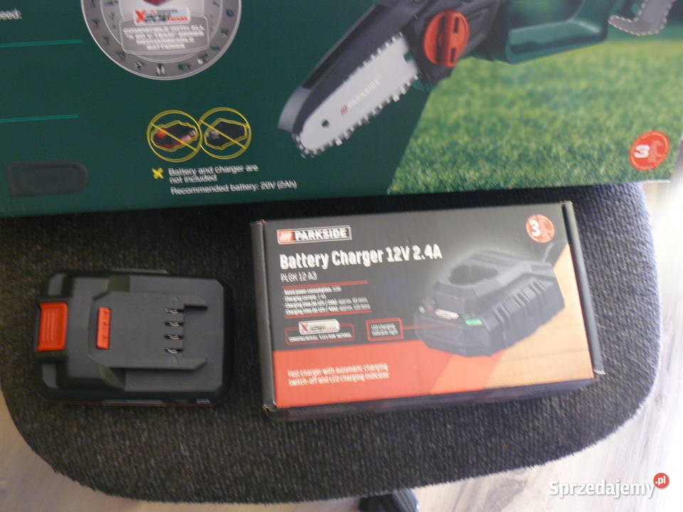 Parkside pilarka piła łańcuchowa elektryczna 20V Nowa Sól