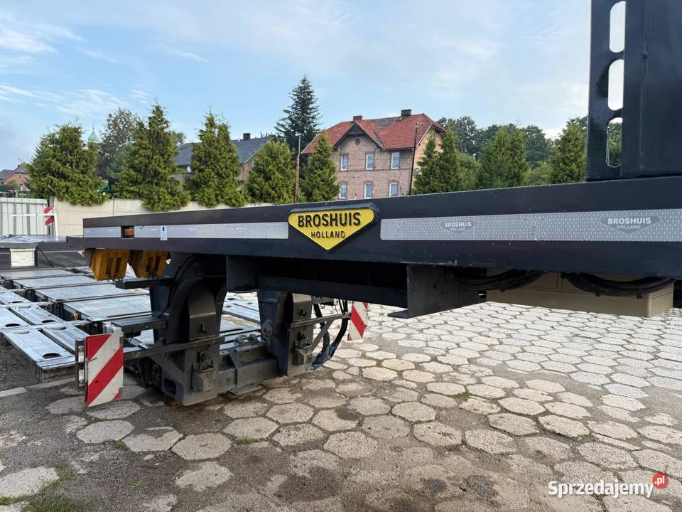 Naczepa niskopodwoziowa kombajnówka BROSHUIS Nowa Ruda