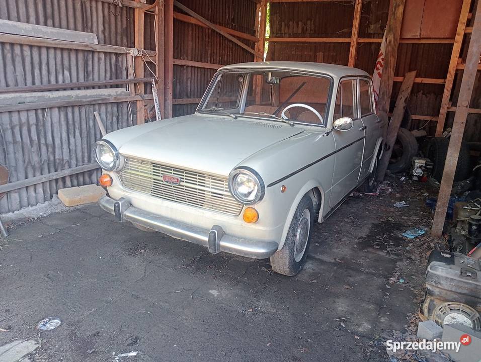 Fiat 1100 zabytek 1967r 1KM Samochody osobowe Pieszyce