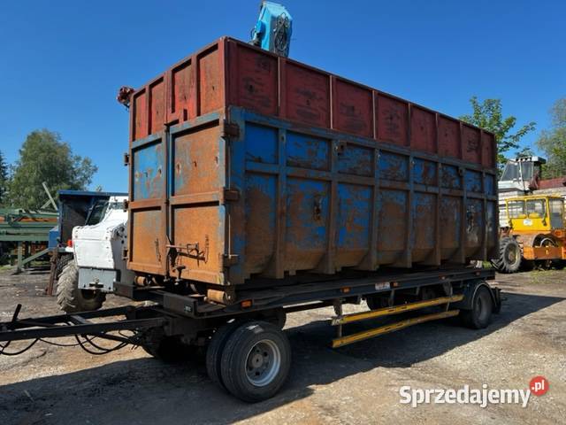 Scania 124 G 420 z przyczepą POLKON diesel małopolskie Jordanów