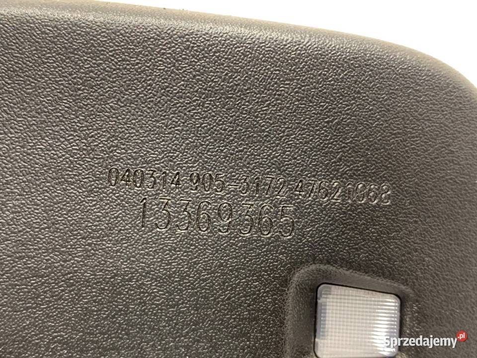 LUSTERKO WEWNĘTRZNE OPEL ZAFIRA C 13369365 sprzedam