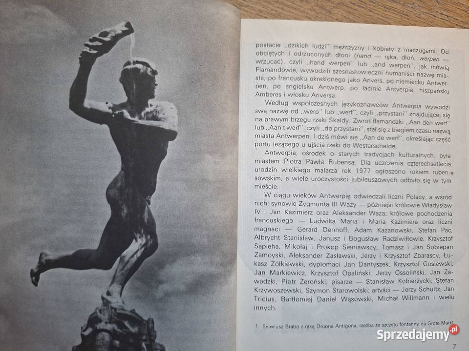 Antwerpia J A Chrościcki Artystyczne stolice Kraków