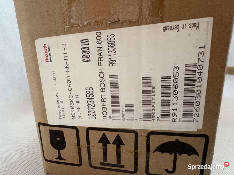 Rexroth R911306053 MSK060C 0600 NN M1 UG1 NNNN Pozostałe Warszawa