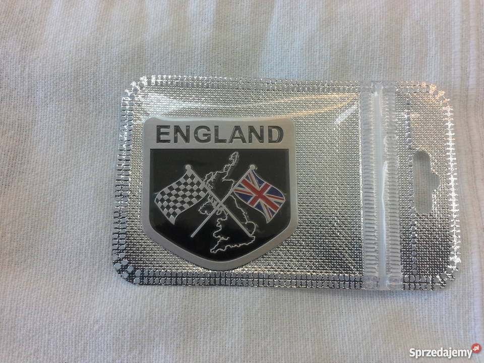 EMBLEMAT LOGO FLAGA ANGLII ENGLAND UK sprzedam