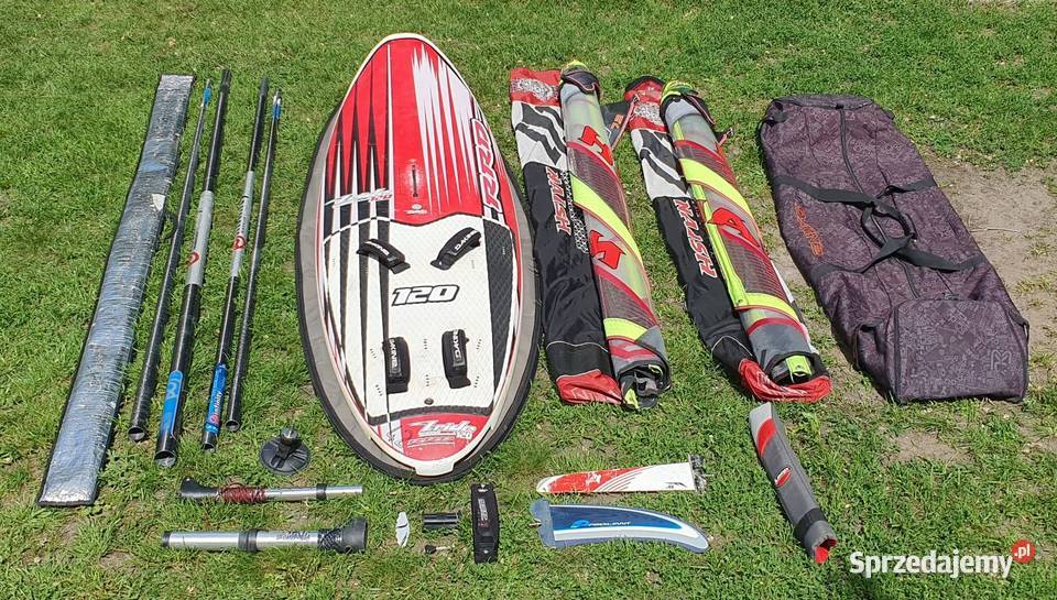 Zestaw windsurfingowy FREERIDE RRD Z Ride 120 2 Sporty wodne Małkinia Górna sprzedam