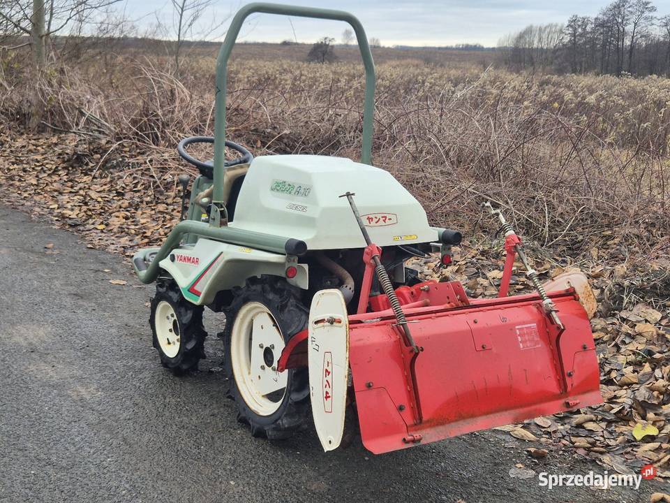 Traktorek traktor YANMAR A10D z Glebogryzarką Rewers mechaniczny dolnośląskie Małuszyn