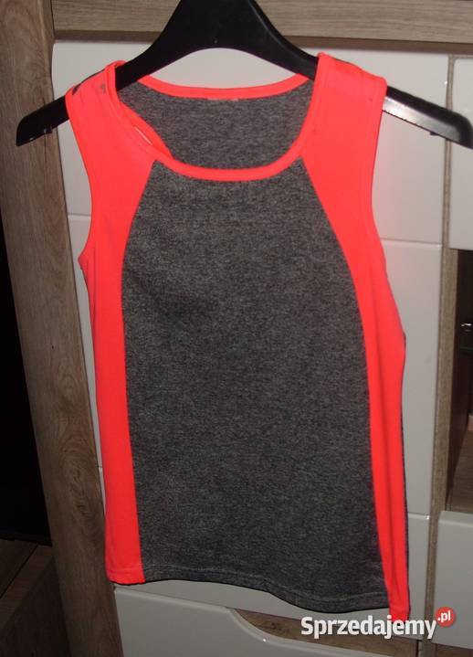 TXM Fajna Szaro Różowa Bokserka top r152 Rawicz