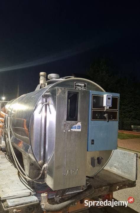 Schładzalnik do mleka 2100l Japy Kryos Szczutowo