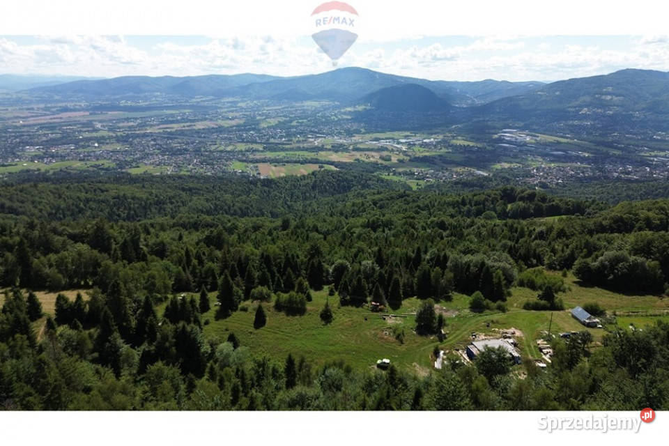 Działka na szczycie Magurki Wilkowickiej Wilkowice