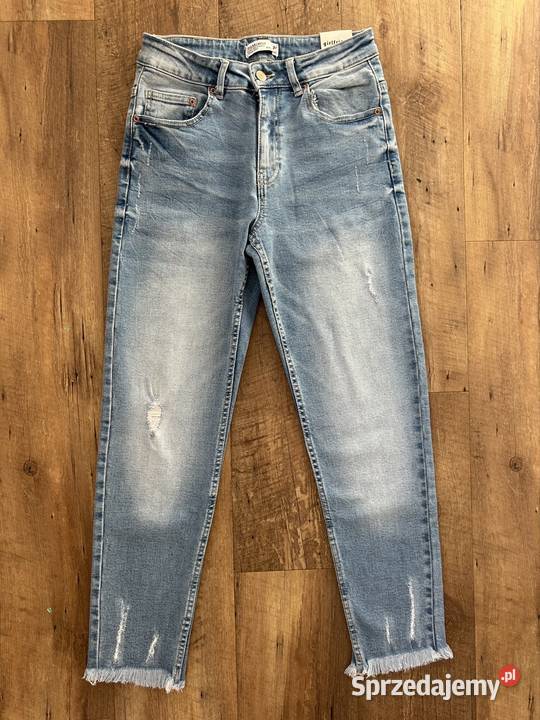 Jeansy damskie XS jeansy girlfriend Rozmiar 34(XS) Spodnie