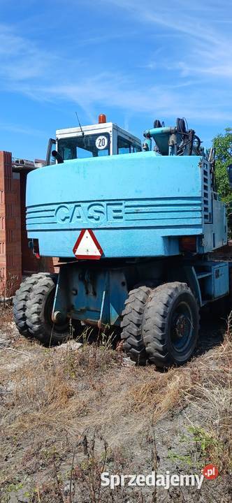 Koparka kołowa Case poclain 688b 1995 r 115 tony Koparki Piotrków Trybunalski sprzedam