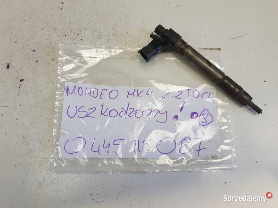 WTRYSKIWACZ Ford Mondeo MK4 22 TDCI 0445115087 lubelskie Chełm