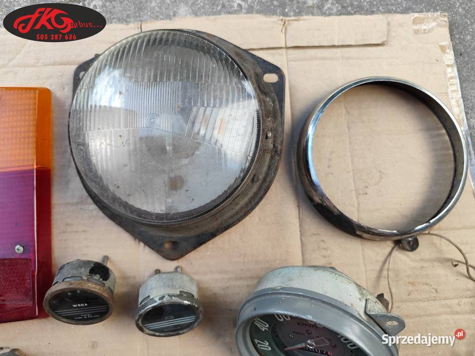 PRL części Maluch Fiat 125p 126p Renault Syrena Konstancin-Jeziorna