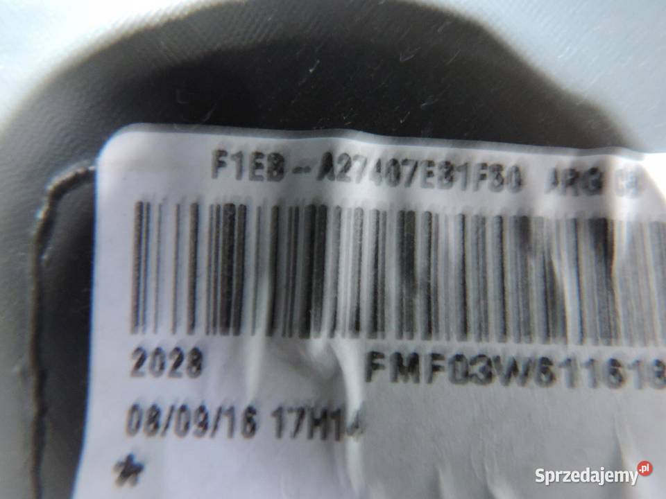 FORD FOCUS MK3 TAPICERKA BOCZEK DRZWI LEWY TYŁ kujawsko-pomorskie sprzedam