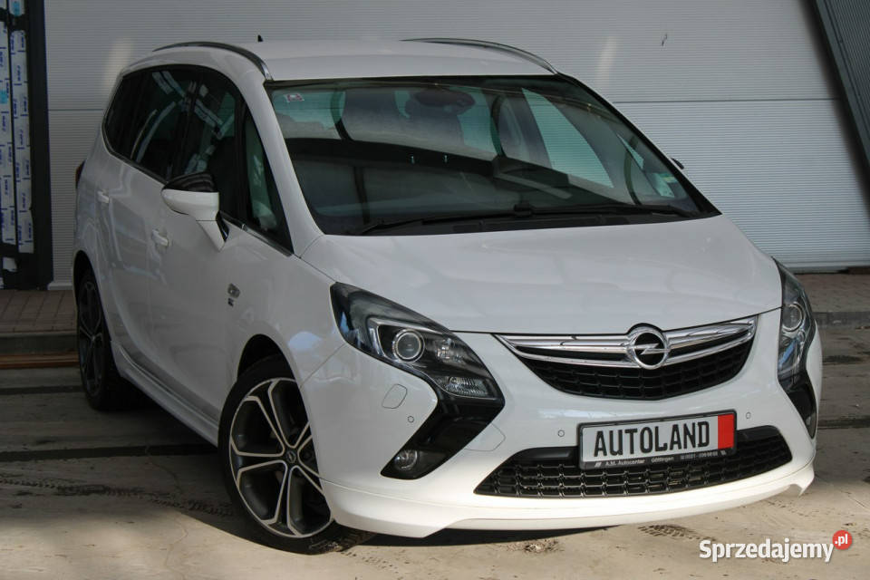 Opel Zafira OPC LINE7 osobowy bogate lakier metallic Gliwice