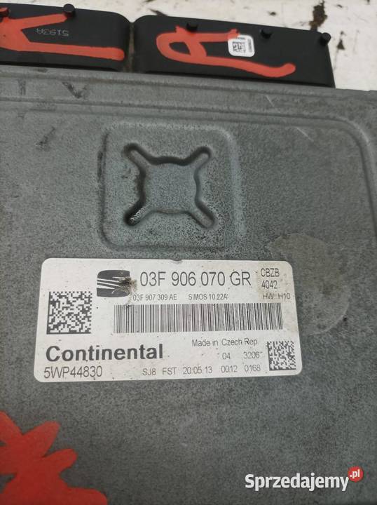 STEROWNIK SILNIKA 03F906070GR 5WP44830 12 TSI Sterowniki sprzedam