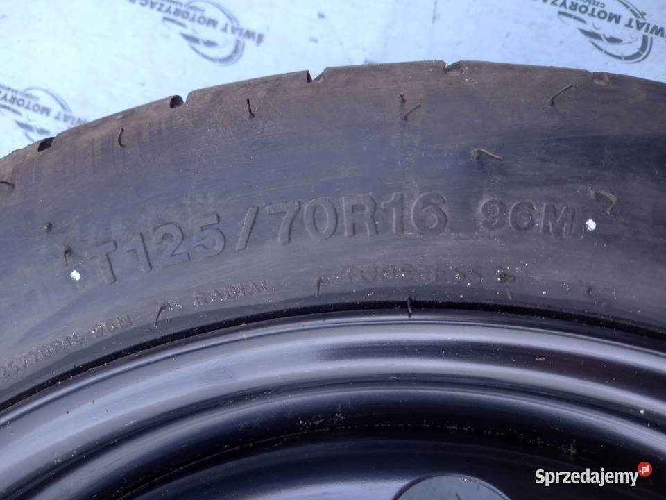 AUDI A3 II 8P GOLF V LEON II koło dojazdowe Kielce