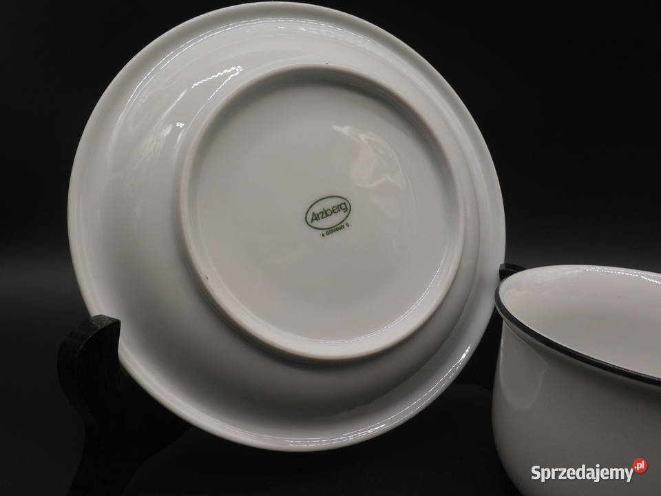Porcelanowa filiżanka z podstawką Arzberg Raszków