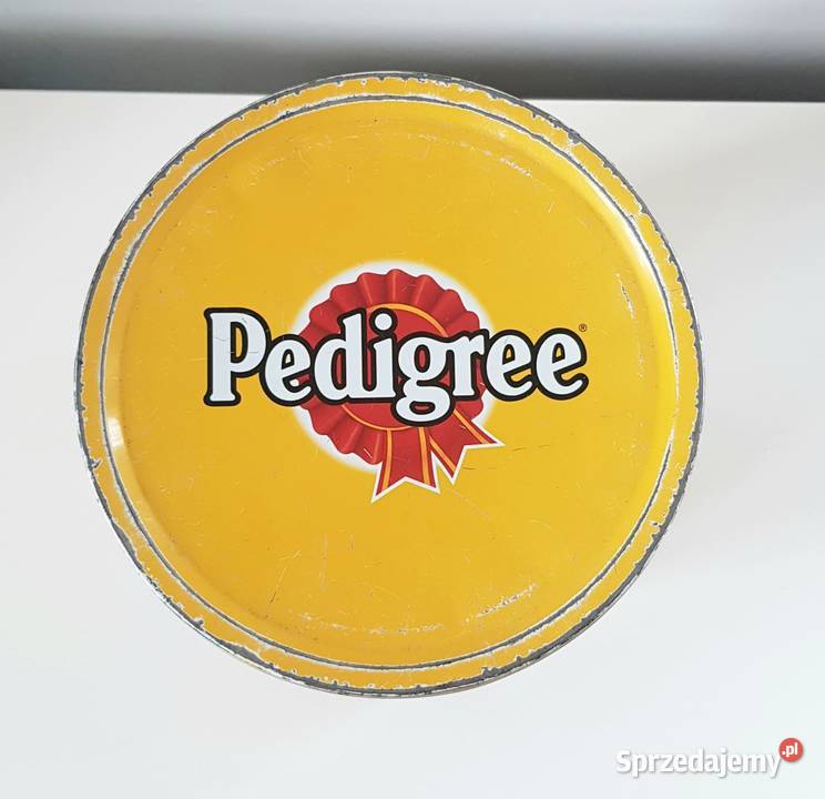 Duża stara puszka pudełko Pedigree Pozostałe Ruda Śląska