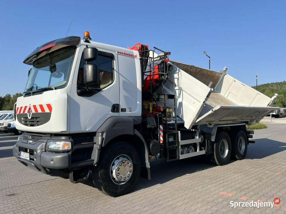 Renault Kerax 26390 6x4 Mocny HDS FASSI F170 Samochody ciężarowe świętokrzyskie Widełki